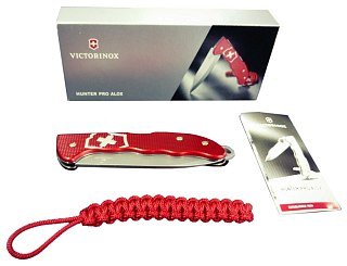 Нож Victorinox Hunter Pro Alox 4 функции красный - фото 2