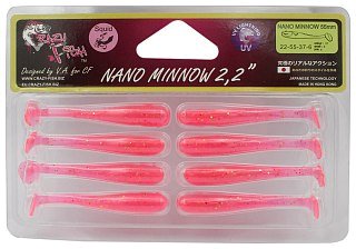 Приманка Crazy Fish Nano Minnow 2,2" 22-55-37-6