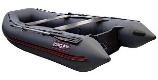 Лодка Хантер 330А НДНД серый - фото 2