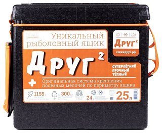 Ящик зимний Camping World  Друг-2 25 л черный  - фото 1