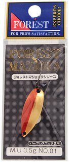 Блесна Forest Maziora Miu 3,5гр цв.01