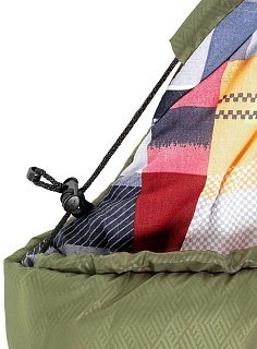 Спальный мешок Nisus Travel Wide Plus 400 зелёный - фото 5