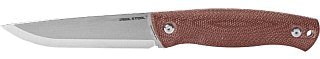 Нож Real Steel Pathfinder Fixed Brown Micarta клинок 14C28N 11,6см - фото 2