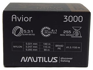 Катушка Nautilus Avior 3000 Com - фото 9