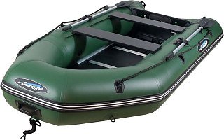 Лодка надувная Gladiator A280 ТК зеленая - фото 4