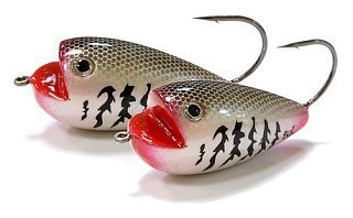 Воблер Bumble Lure Frog хорватское яйцо 9гр silver