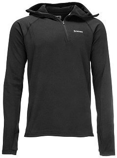 Толстовка Simms Heavyweight Baselayer Hoody Black  - фото 1