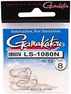 Крючок Gamakatsu NL LS-1080N nickel №8