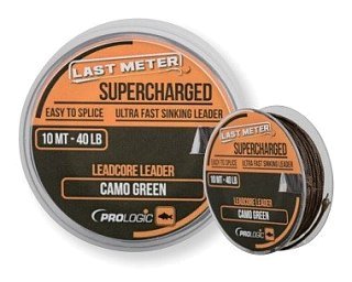 Лидкор Prologic supercharged leader 10м 40lbs camo green - фото 2