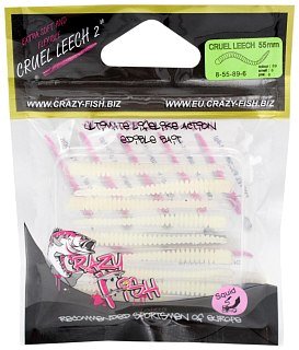 Приманка Crazy Fish Cruel Leech 8-55-89-6