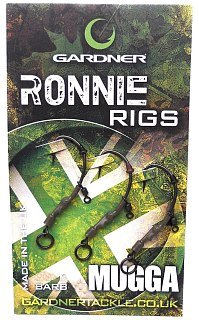 Крючки оснащенные Gardner Ronnie rigs №6 - фото 1