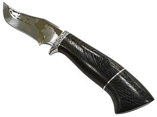 Нож Ладья Охотник-1 НТ-3 P 65х13 рисунок венге - фото 2