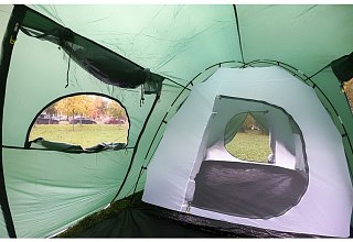 Палатка Talberg Blander 4 зеленая - фото 11