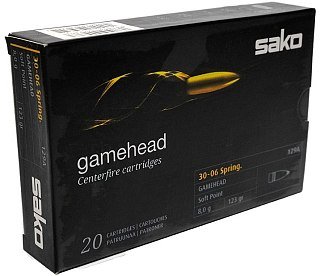 МП Патрон 30-06Spr Sako Gamehead SP 8,0гр 1/20