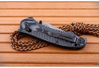 Нож Benchmade Rift складной сталь 154CM G10 серый - фото 6