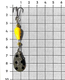 МП Блесна Daiwa Silver creek spinner 6гр mustard - фото 3