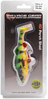 Приманка Savage Gear 4D Perch shad 12,5см 23гр SS 02 firetiger