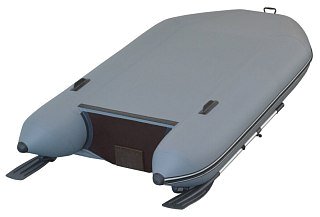 Лодка Flinc FT260L надувная серый - фото 4