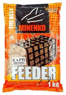 Прикормка MINENKO Feeder карп 1кг - фото 1