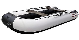 Лодка Хантер 335А лайт черно-белый - фото 2