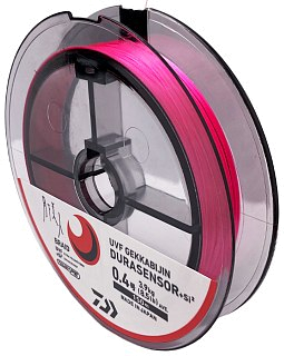 Шнур Daiwa UVF Gekkabijin Dura sensor +SI2 PE 0,4-150м Sakura pink - фото 1