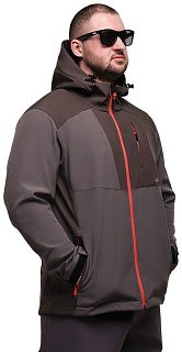 Куртка Nordman Jack-2 софтшел Серый/Темно-серый - фото 2