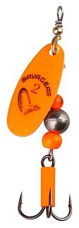 Блесна Savage Gear Caviar Spinner №2 6гр 06-Flou Orange
