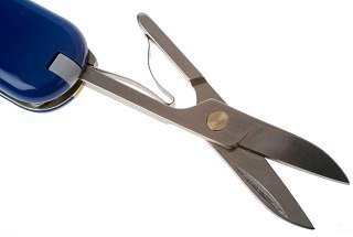Нож-брелок Victorinox Classic 58мм 7 функций синий - фото 4