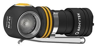 Фонарь Armytek Elf C1 Micro-USB белый налобный - фото 1