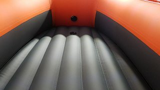 Лодка Boatsman BT330A НДНД надувная графитово-оранжевый - фото 3