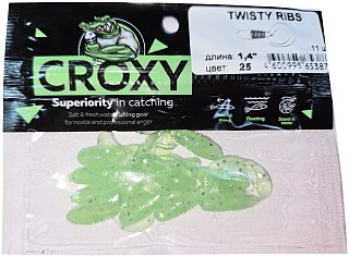Приманка Croxy Twisty ribs 1,4'' цвет 25