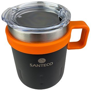 Термокружка Santeco Kemi 350мл black - фото 4