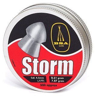 Пульки Bsa Storm 4.5 500шт