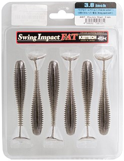 Приманка Keitech виброхвост Swing impact fat 3,8