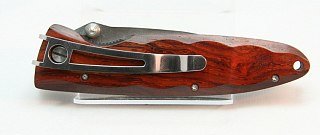 Нож Mcusta Basic Folder Cocobolo Damascus Blade скл. сталь V - фото 2