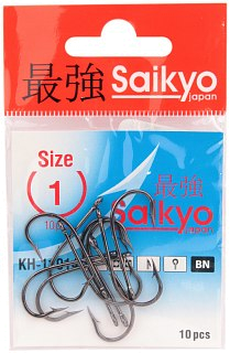 Крючки Saikyo KH-11014 BN Bait hold №1 10шт - фото 1
