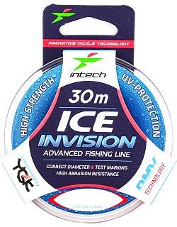 Леска Intech Invision Ice Line 30м 0.33мм 9,18кг - фото 1