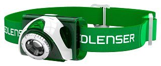 Фонарь Led Lenser SEO3 Green Box налобный - фото 1