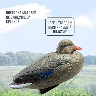 Подсадная утка Taigan Floating Mallard HD плавающая кряква - фото 3