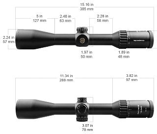 Прицел Vector Optics Continental 1,5-9x42 hunting - фото 11