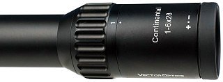 Прицел Vector Optics Continental 1-6x28 34мм tactical FFP - фото 13