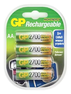 Аккумулятор GP 270AAHC-2DECRC4 - фото 1