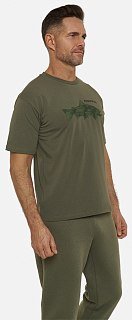 Футболка Finntrail Big Fish 6719 Khaki - фото 4
