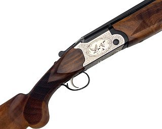 Ружье Beydora BDR 90 12x76 760мм серебристый ресивер гравировка - фото 3