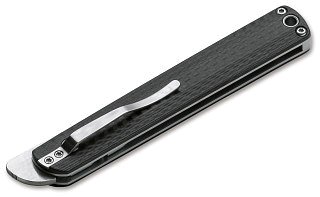 Нож Boker Wasabi CF складной сталь 440C рукоять сталь карбон - фото 2