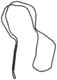 Шнурок плетеный Faulk`s капрон на один манок с фиксатором и пружиной