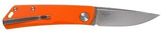 Нож складной Real Steel Luna Lite Orange G10 клинок D2 7см - фото 2