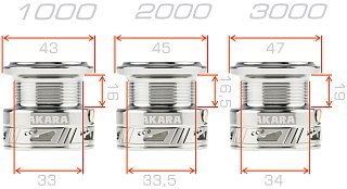 Катушка Akara Reflex 3000 4+1bb - фото 5