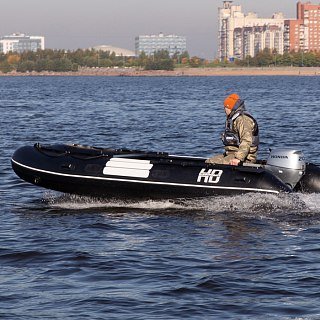 Лодка Badger Heavy Duty 390 черный - фото 7