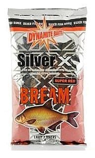 Прикормка Dynamite Baits Silver X 1кг лещ красная - фото 1